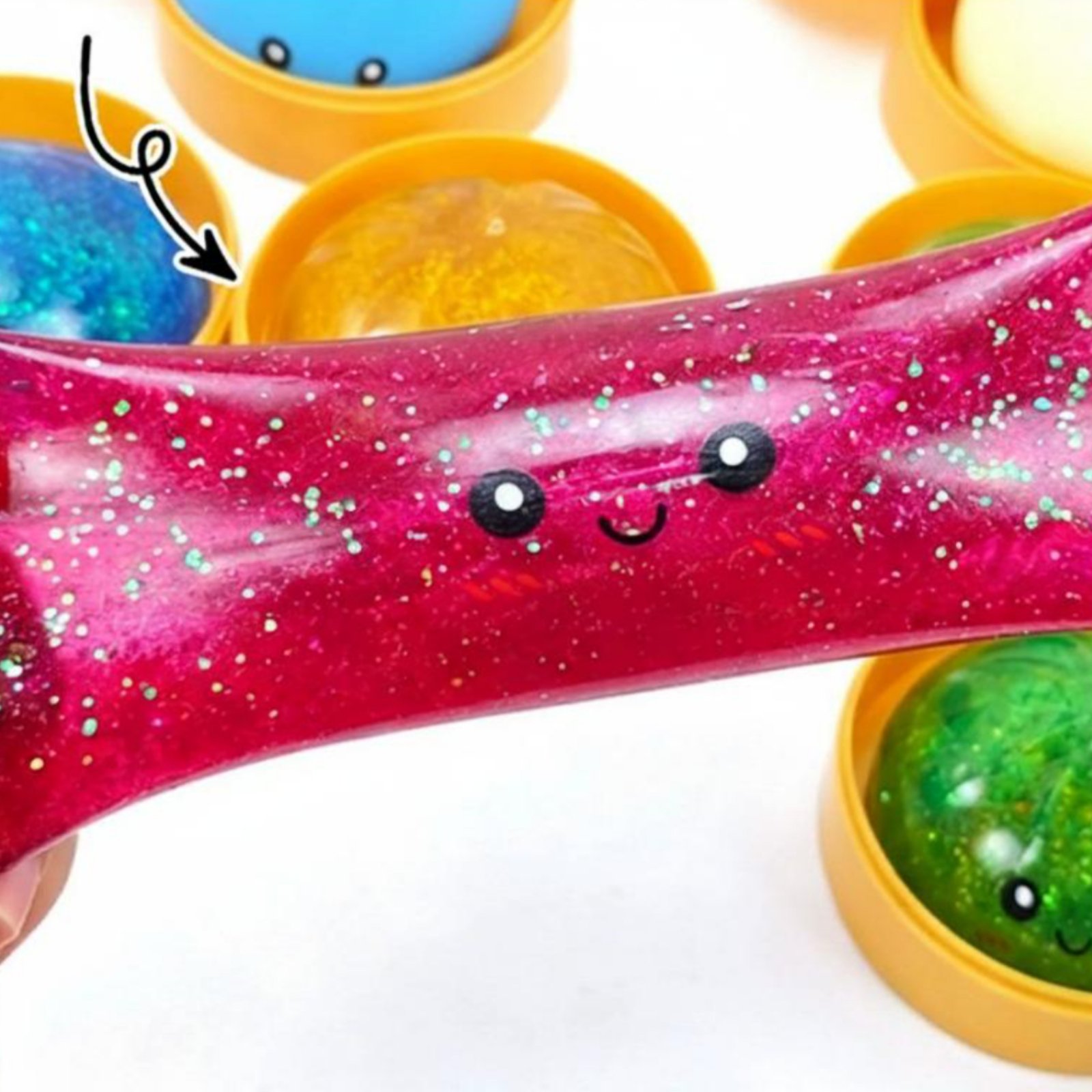 Face Steamer - Jouet sensoriel Squishy en forme de