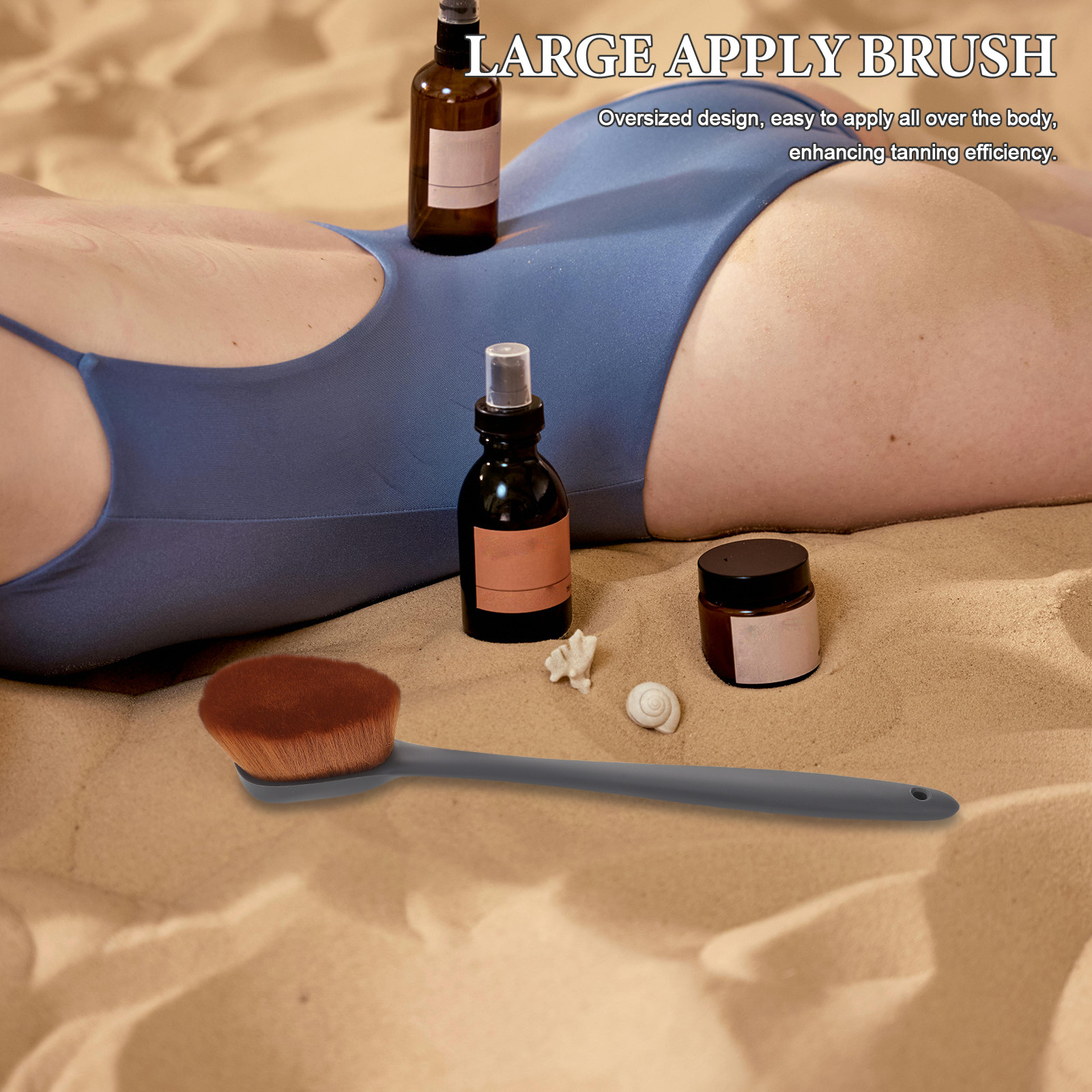 Body Brush - Brosse auto-bronzante extra large pour le