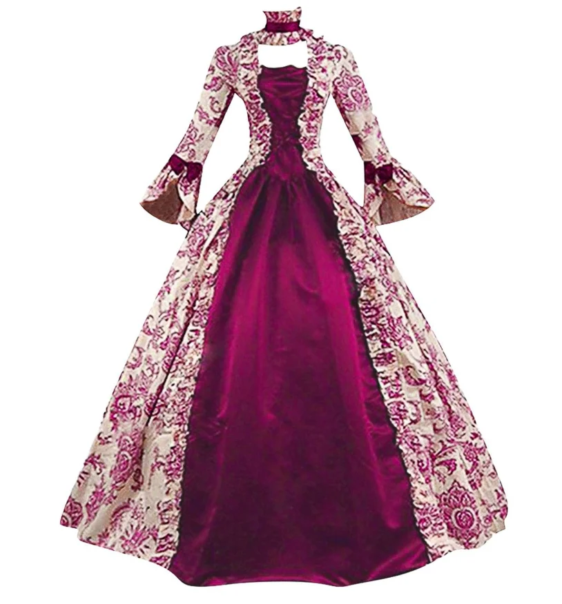 Bathrobe - Grande taille femmes médiévale Marie Antoinette