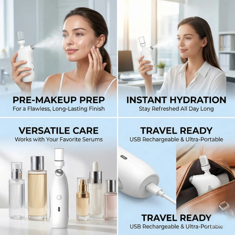 Appareil de vapeur facial nano - Face Steamer avis et prix