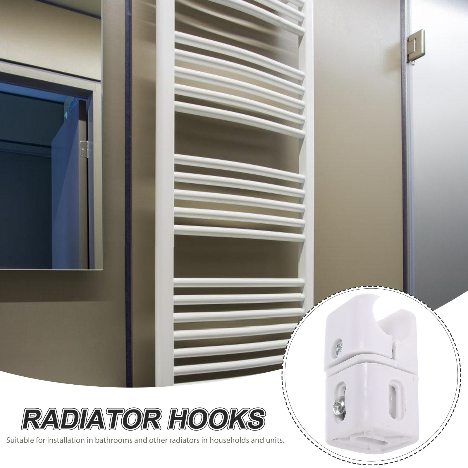 3 crochets de radiateur en alu - Bathrobe avis et prix