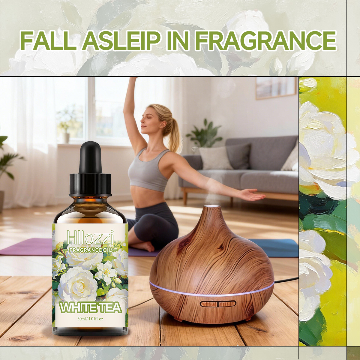 Huile parfumée au thé blanc, p - Aromatherapy Diffuser avis et prix
