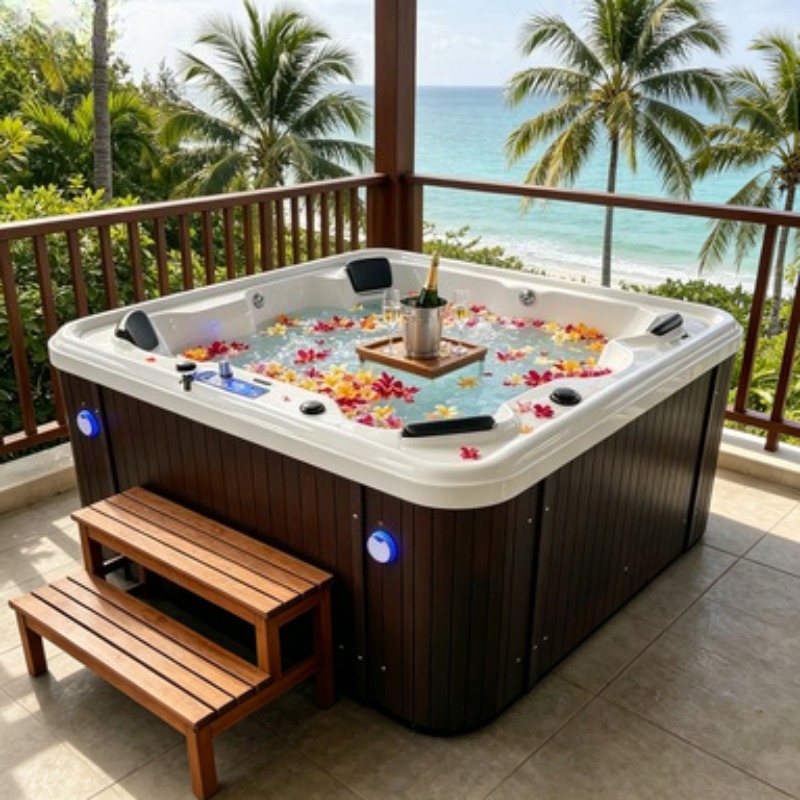 Bain à remous en acrylique, sp - Spa Massager avis et prix