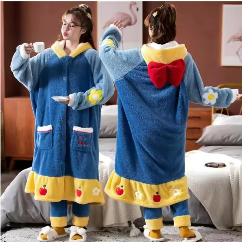 Femmes hiver chaud polaire cou - Bathrobe avis et prix