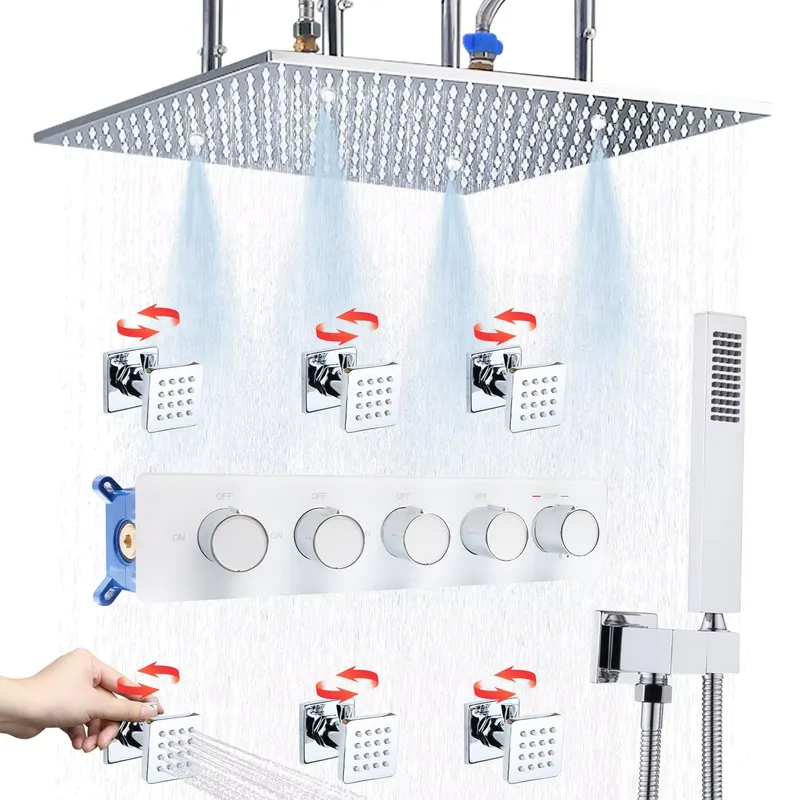 Ensemble de douche complet ave - Body Brush avis et prix