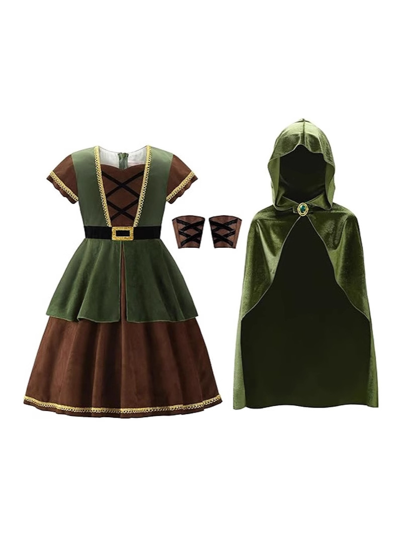 Cape à capuche médiévale, Robe - Bathrobe avis et prix